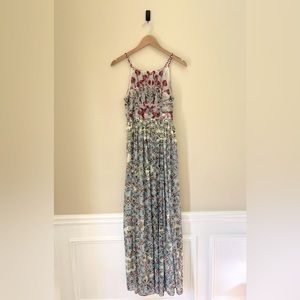 Anthropologie Bhanuni by Jyoti Adelaide Beaded Halter Dress - Size 2